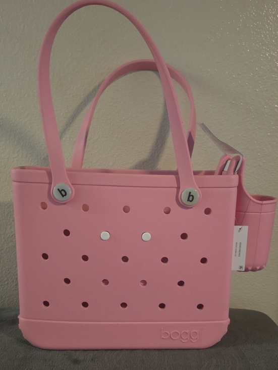 BOGG BAG Handbags - BOGG BAG Pink Perforated Tote